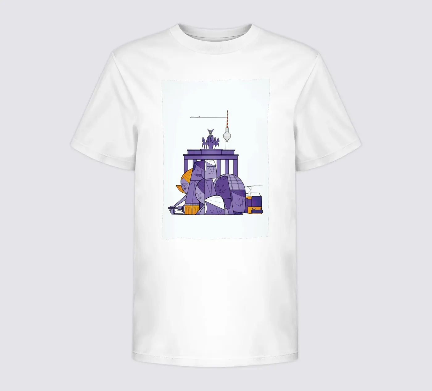 Berlin t-shirt bambini da Ale Giorgini