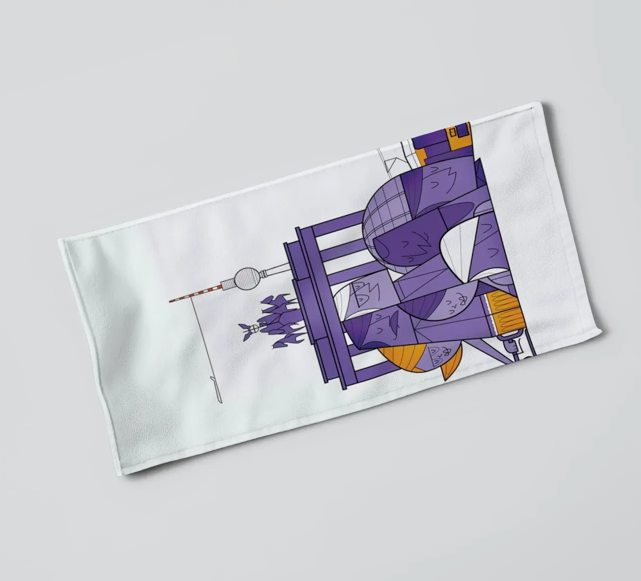 Berlin badhanddoek van Ale Giorgini