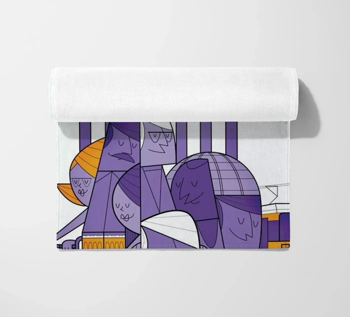 Berlin beach towel by Ale Giorgini