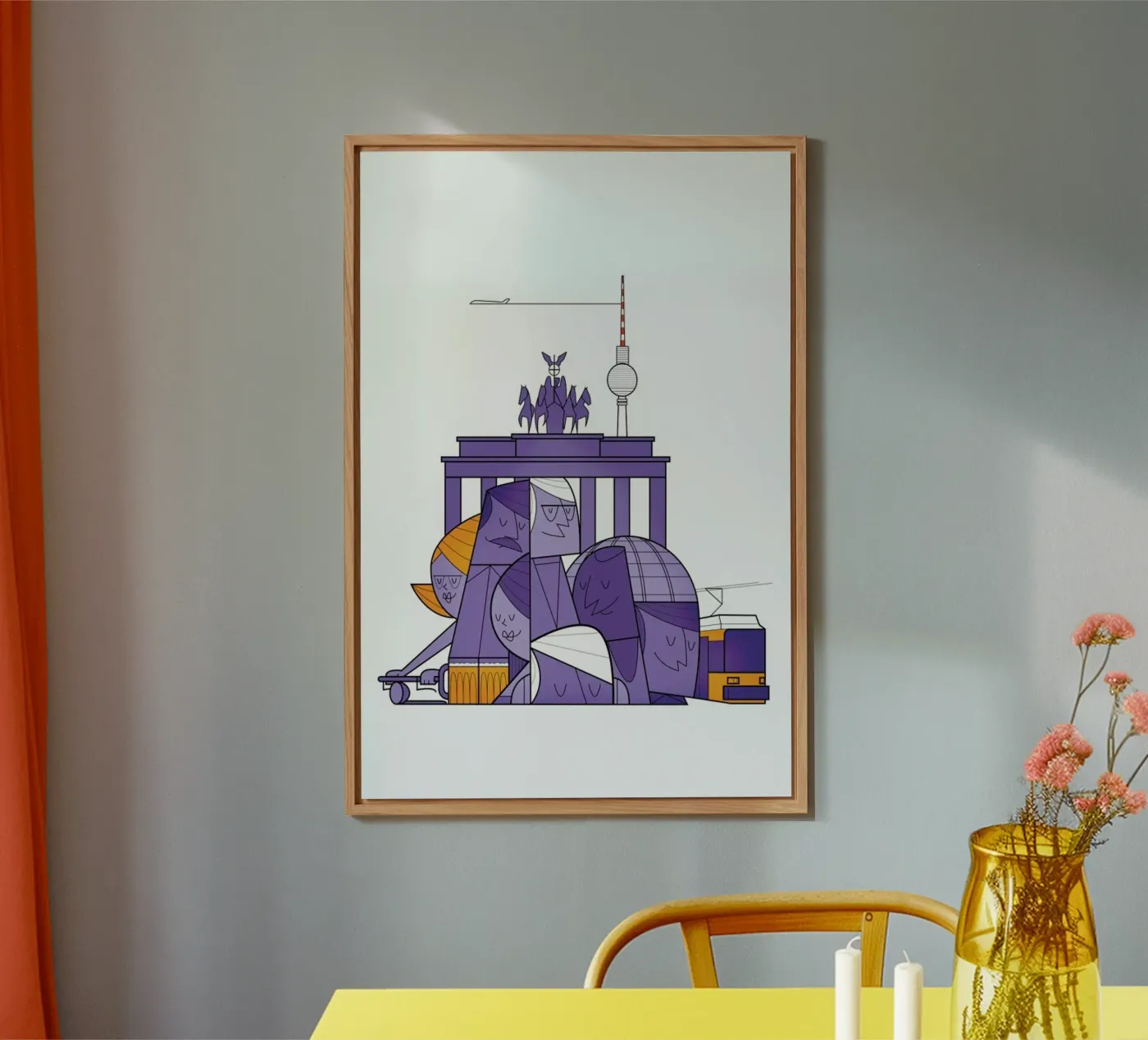 Berlin forex plate by Ale Giorgini