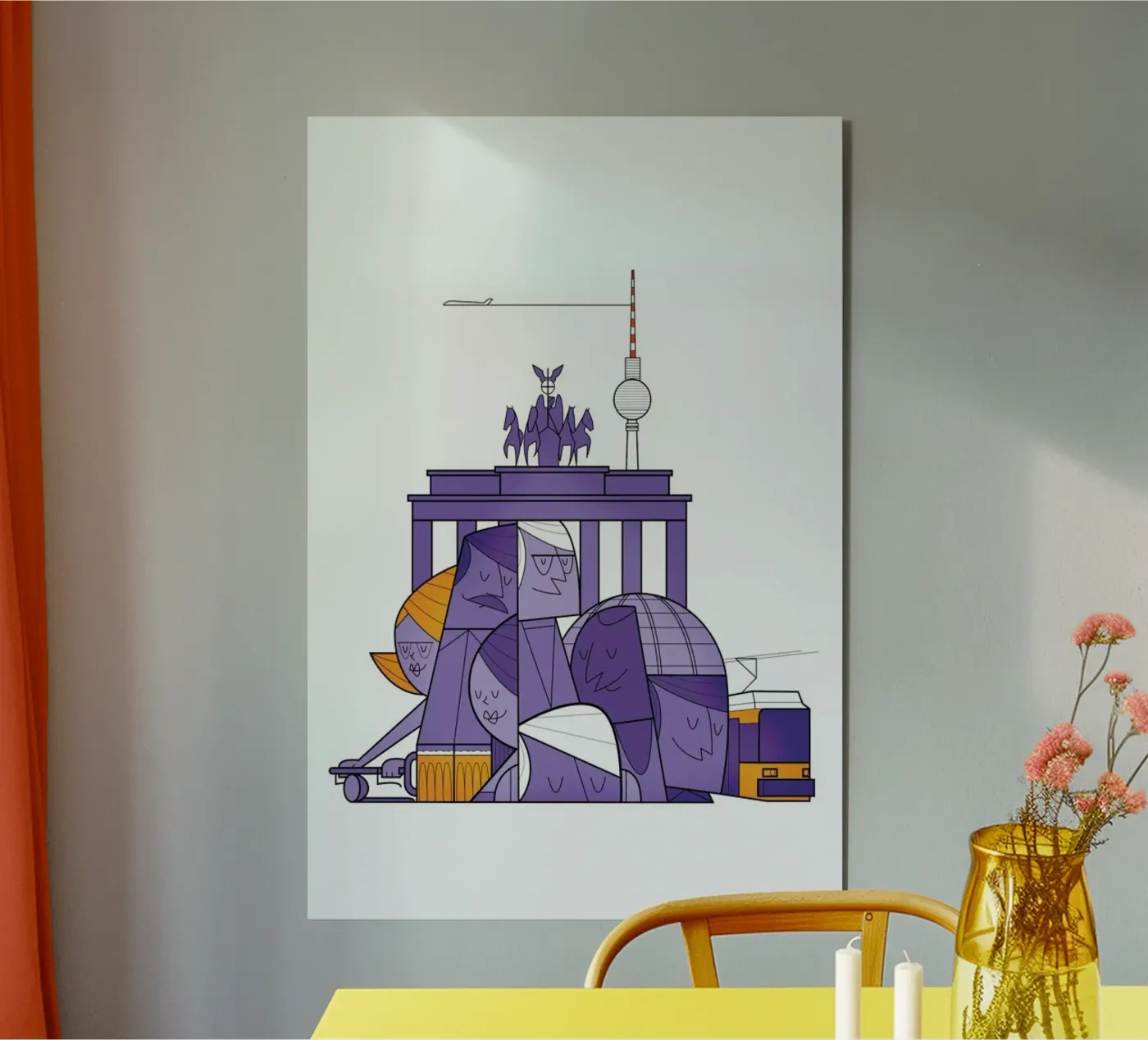 Berlin forex plate by Ale Giorgini