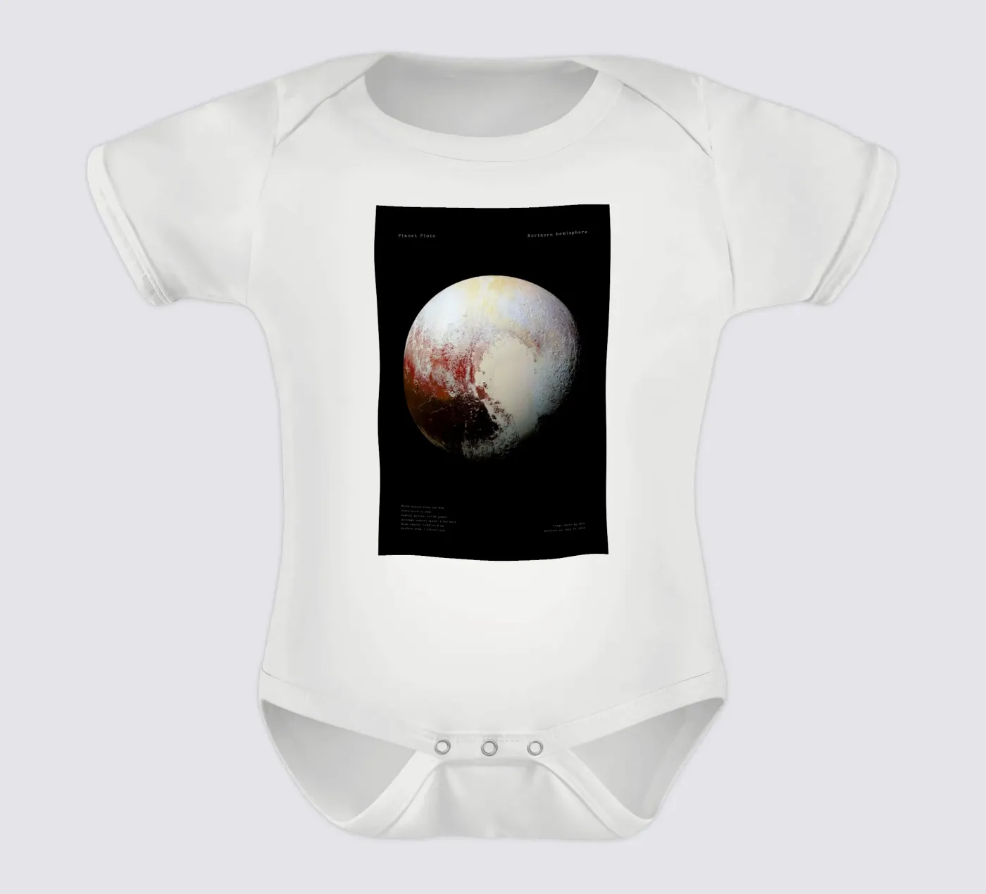 Pluto, NASA body bébé de Vintage by JUNIQE