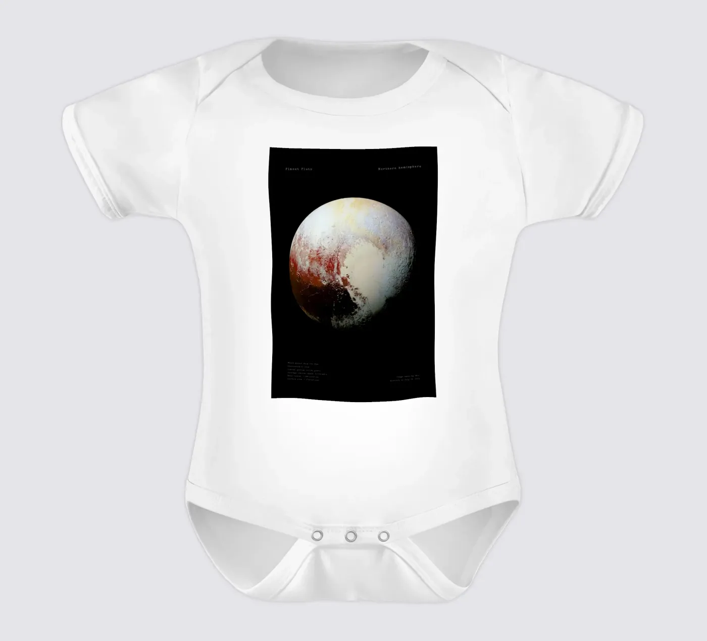 Pluto, NASA body bébé de Vintage by JUNIQE