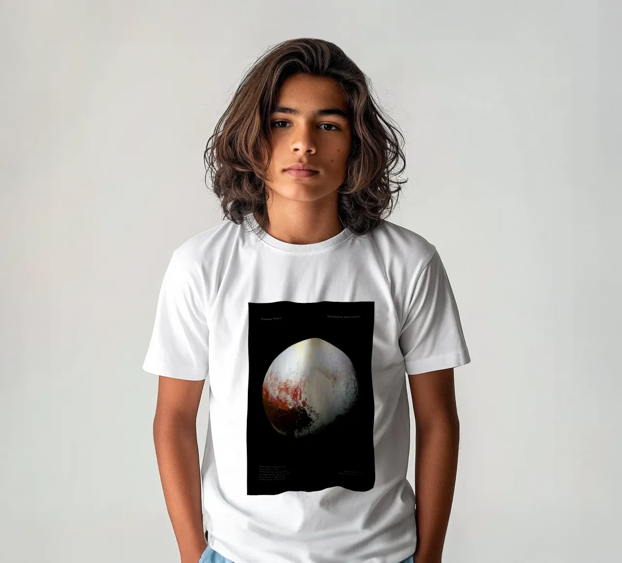 Pluto, NASA t-shirt bambini da Vintage by JUNIQE