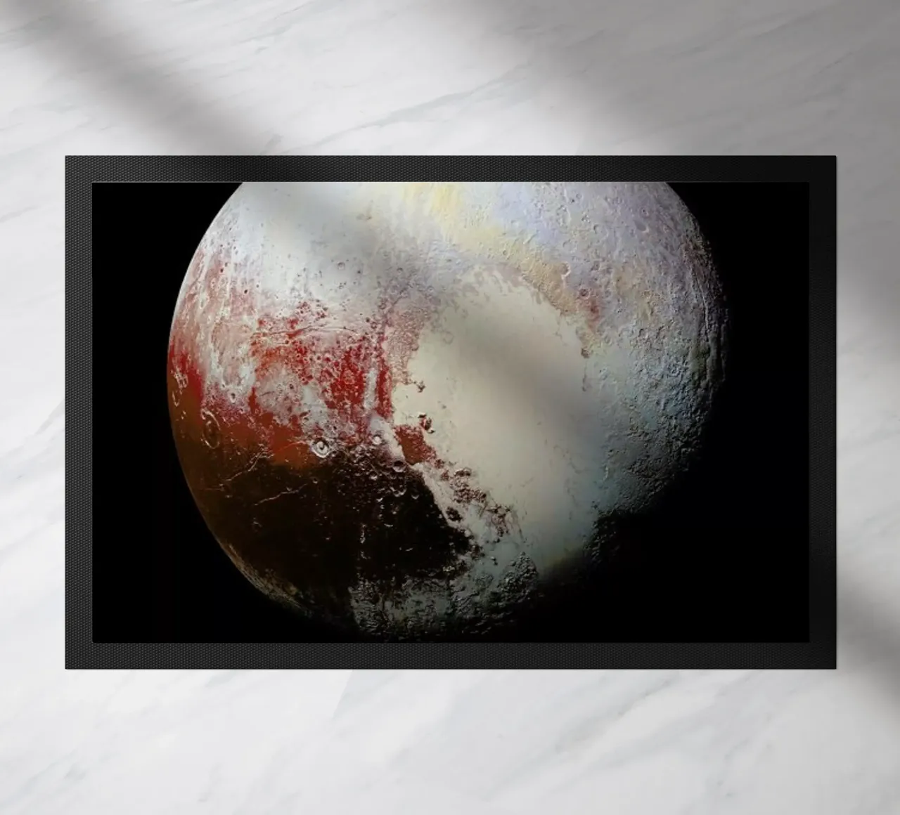 Pluto, NASA paillasson de Vintage by JUNIQE