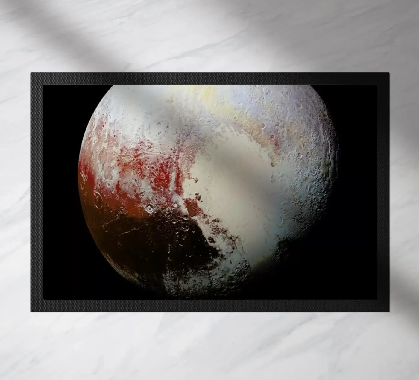 Pluto, NASA paillasson de Vintage by JUNIQE