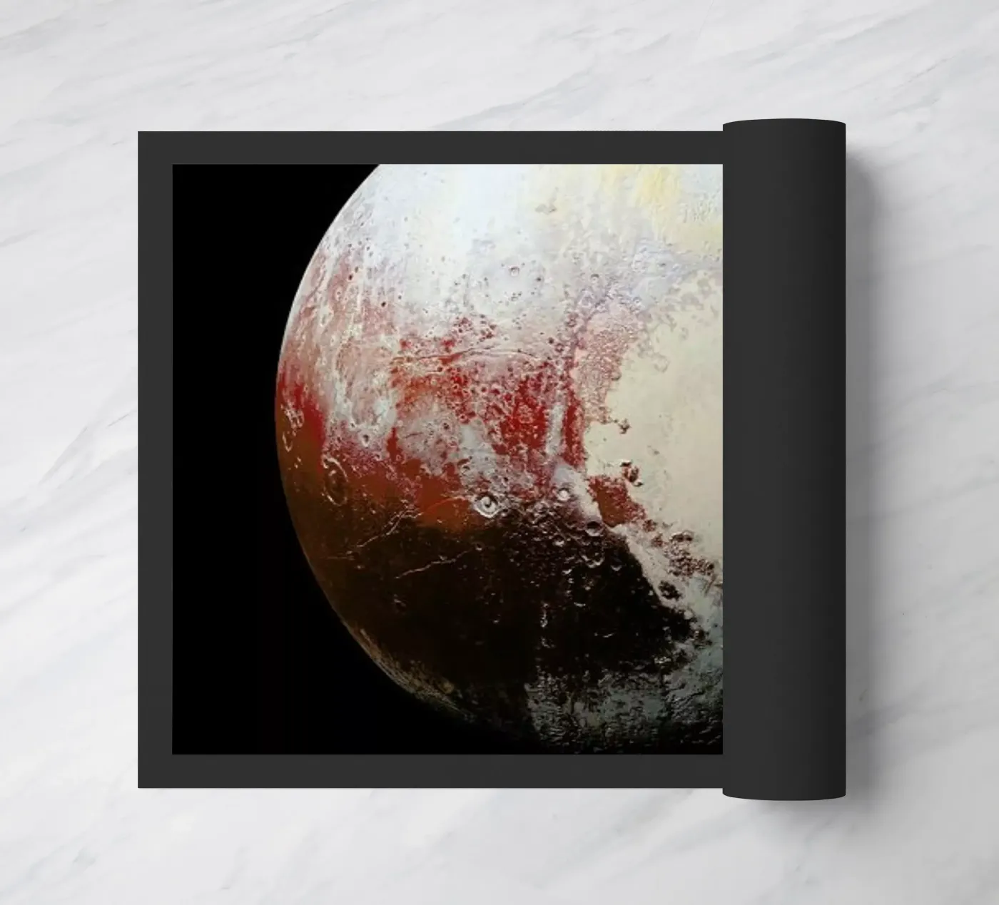 Pluto, NASA paillasson de Vintage by JUNIQE
