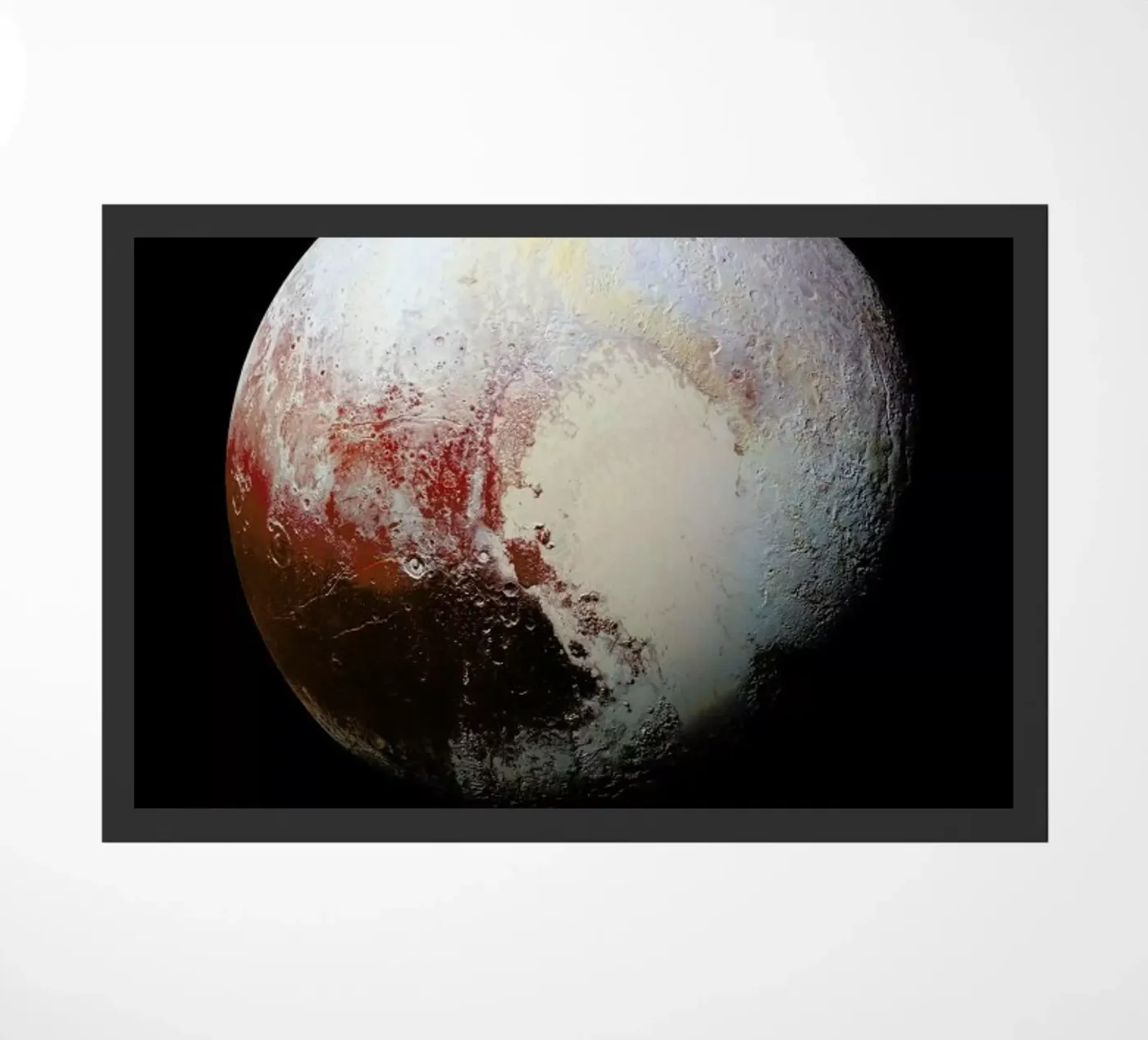 Pluto, NASA paillasson de Vintage by JUNIQE