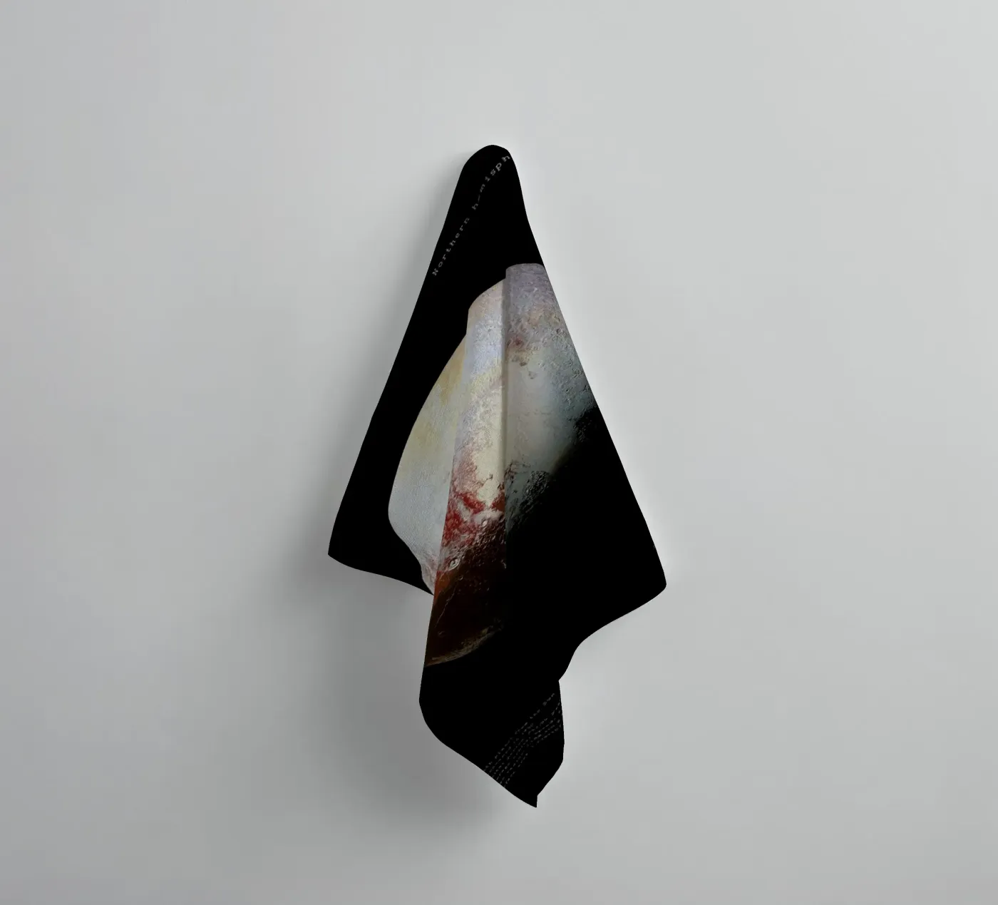 Pluto, NASA towel by Vintage by JUNIQE