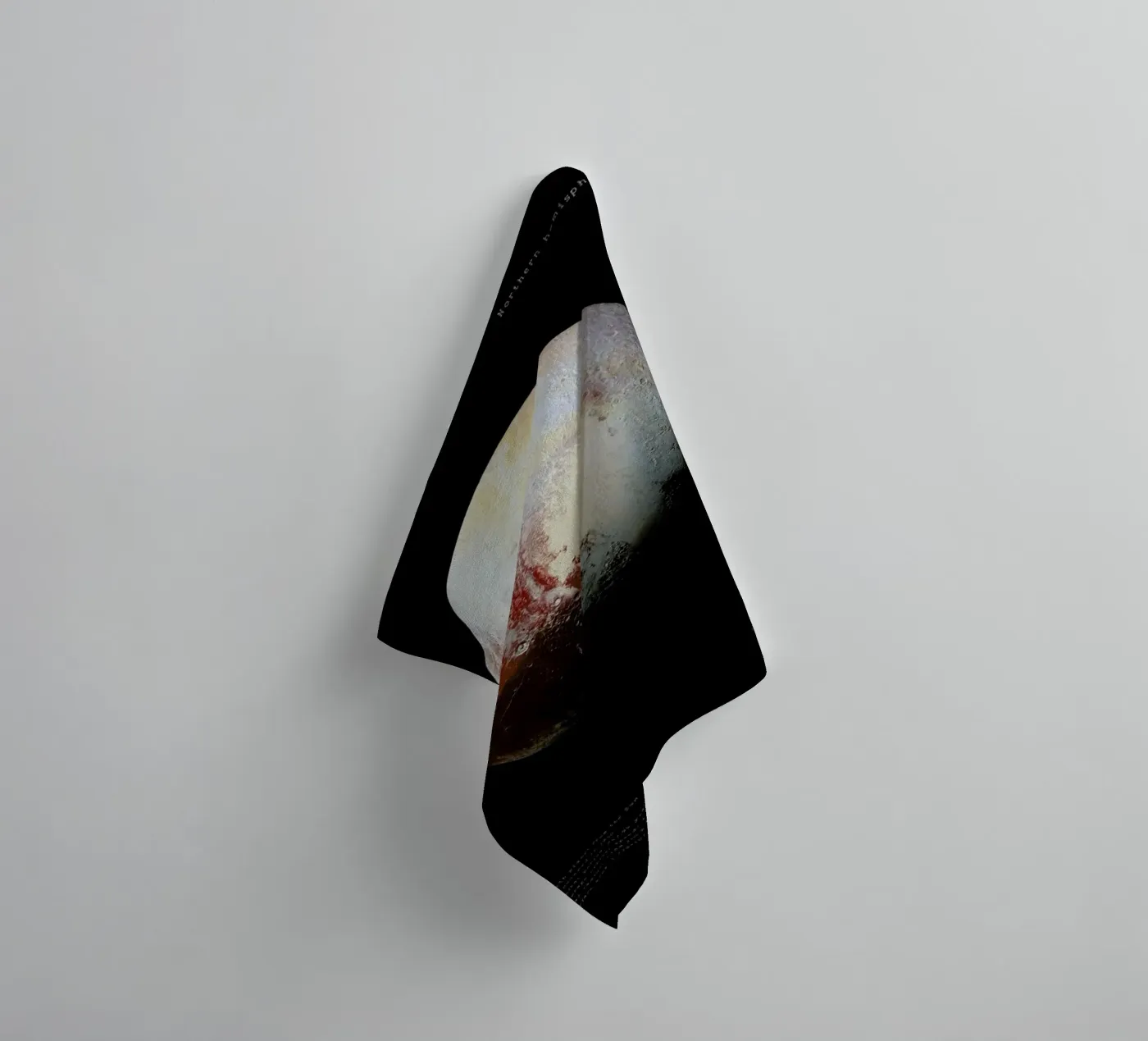 Pluto, NASA towel by Vintage by JUNIQE