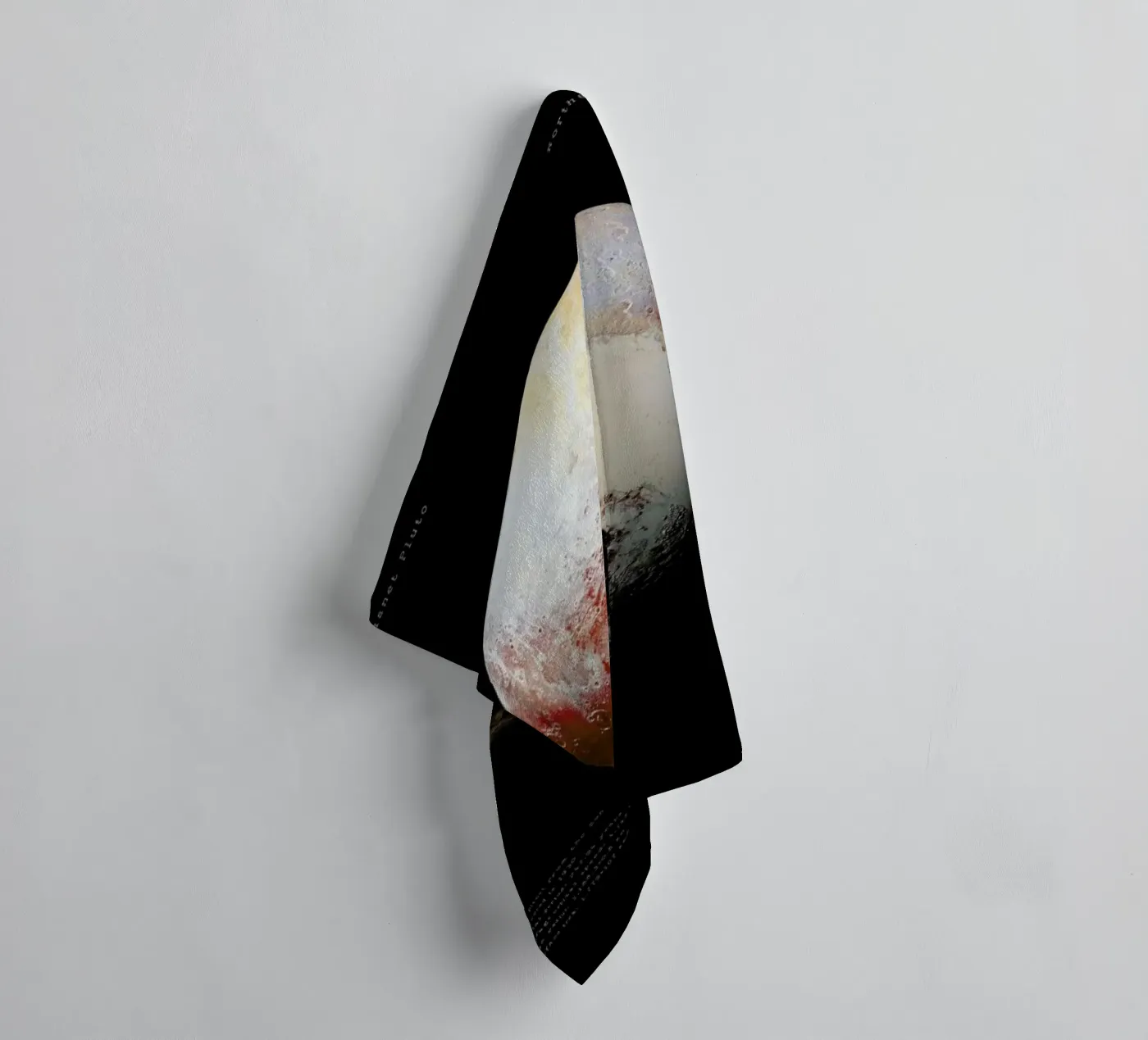 Pluto, NASA towel by Vintage by JUNIQE