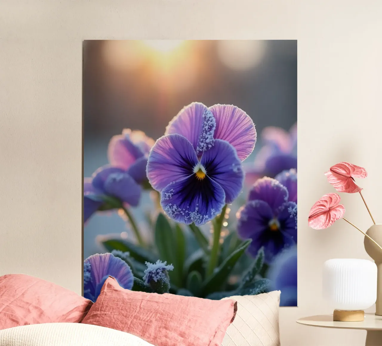 Secret Botanica poster with plastic frame by Bold Blooms