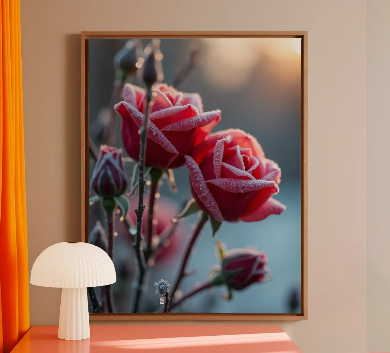 Geheime Botanik Leinwand mit Schattenfugenrahmen von Bold Blooms