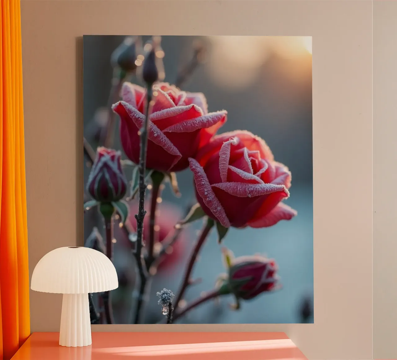 Geheime Botanik Leinwand mit Schattenfugenrahmen von Bold Blooms