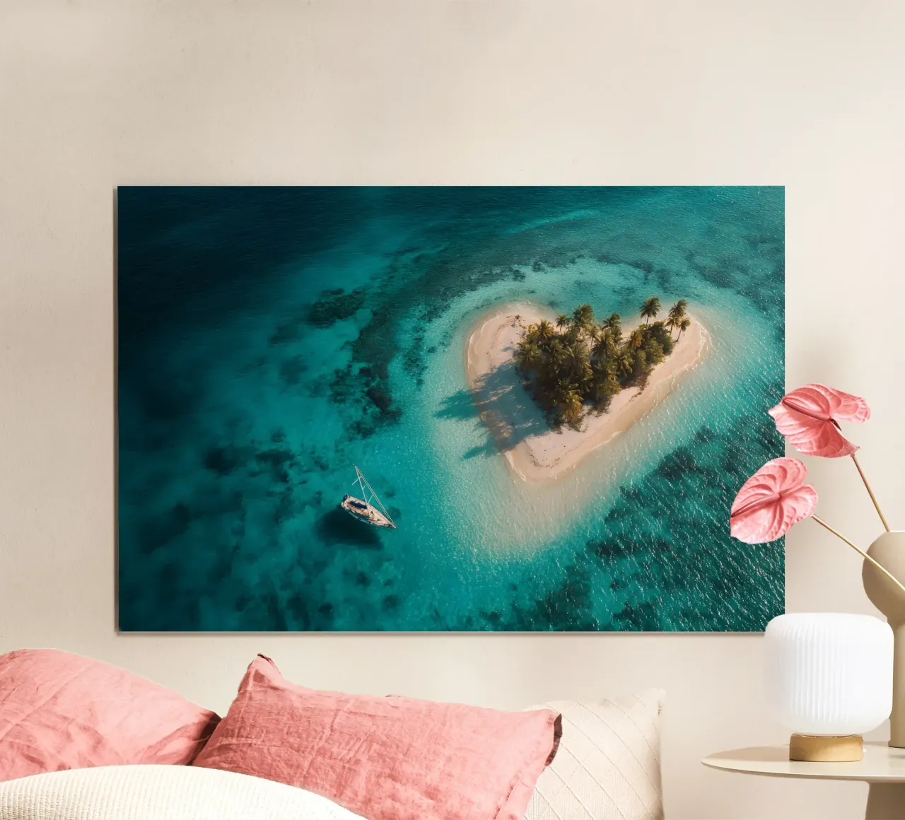 Un cuore per i mari del sud carta hahnemühle da M-Ulrich-Digital Art