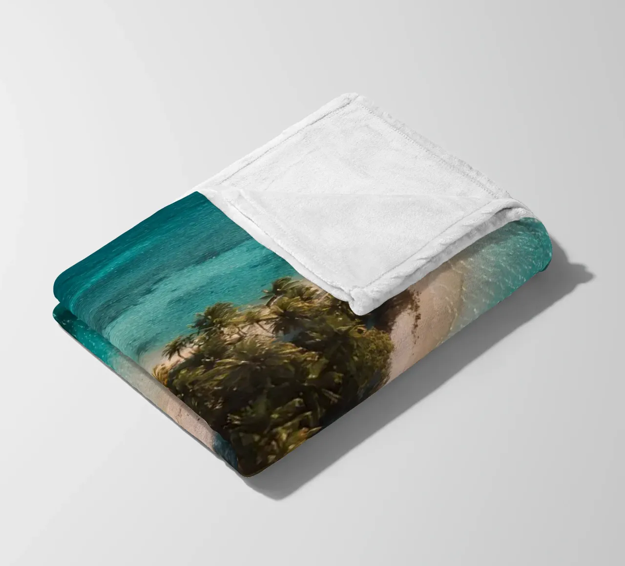 Un cuore per i mari del sud coperta in pile da M-Ulrich-Digital Art