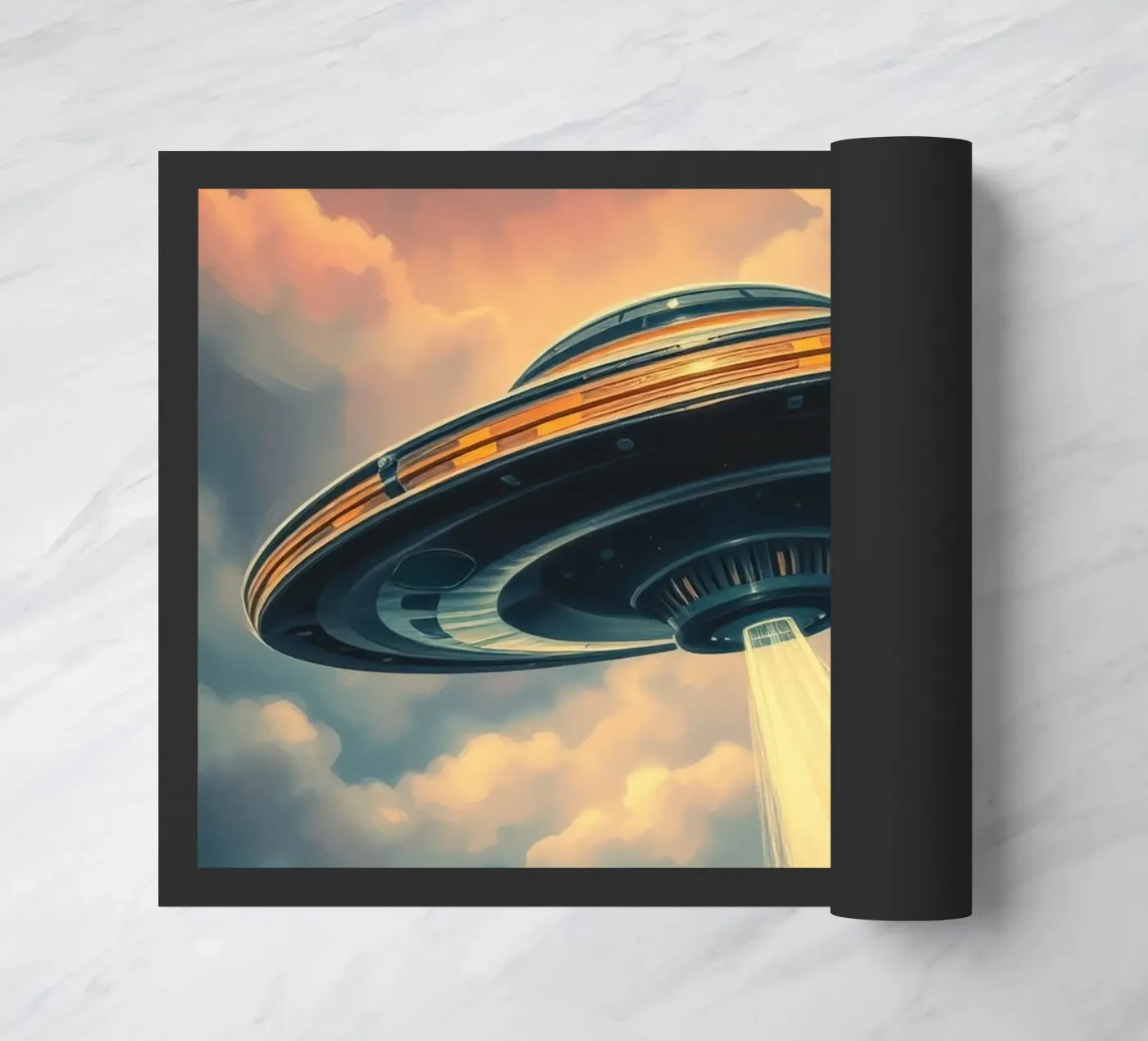 UFO deurmat van Not from this planet