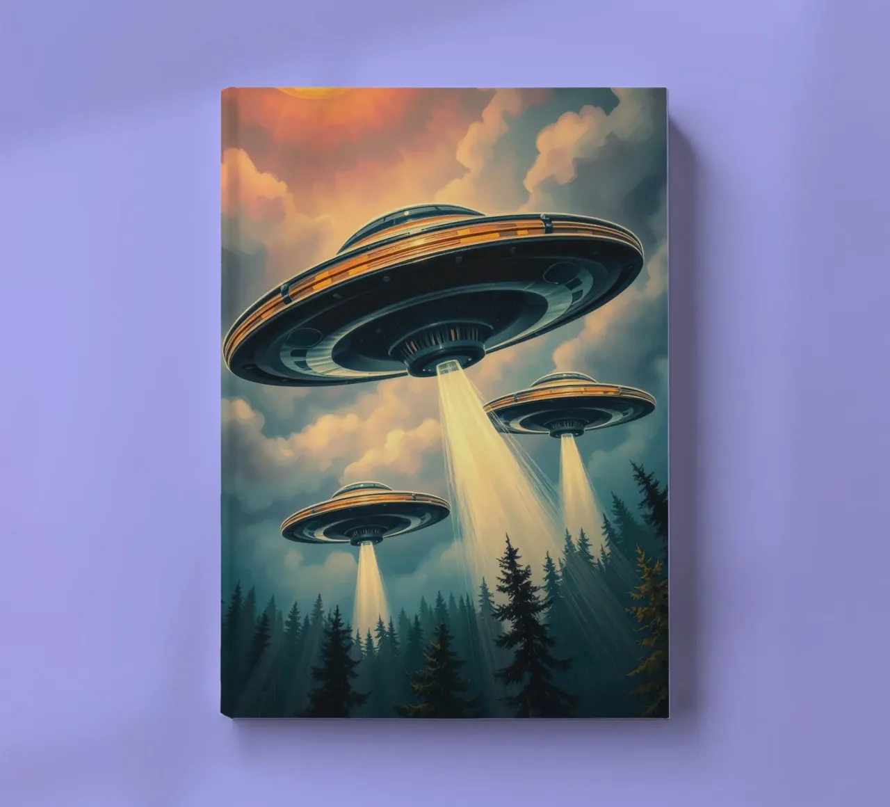 UFO carnet de notes de Not from this planet