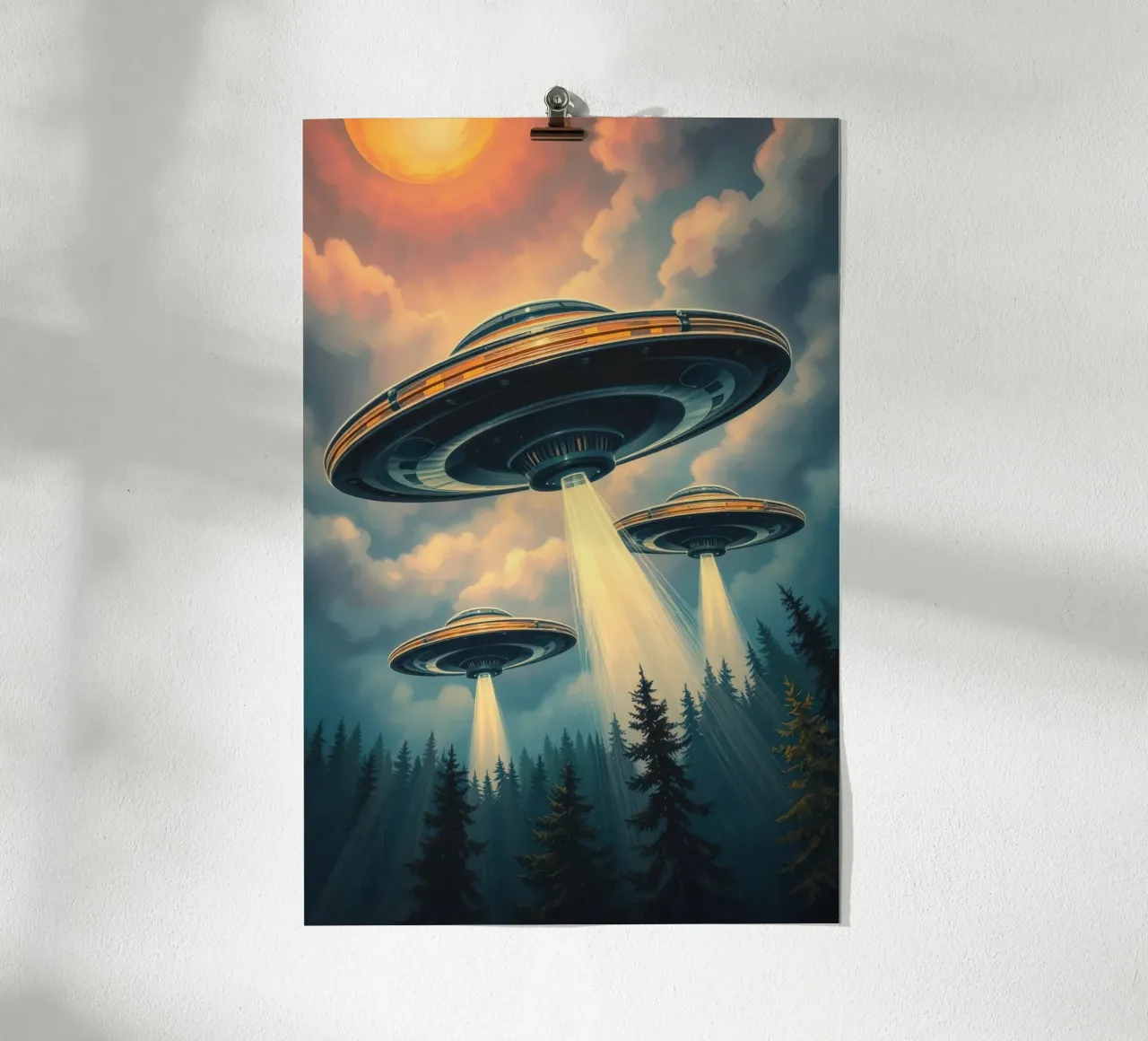 UFO poster da Not from this planet