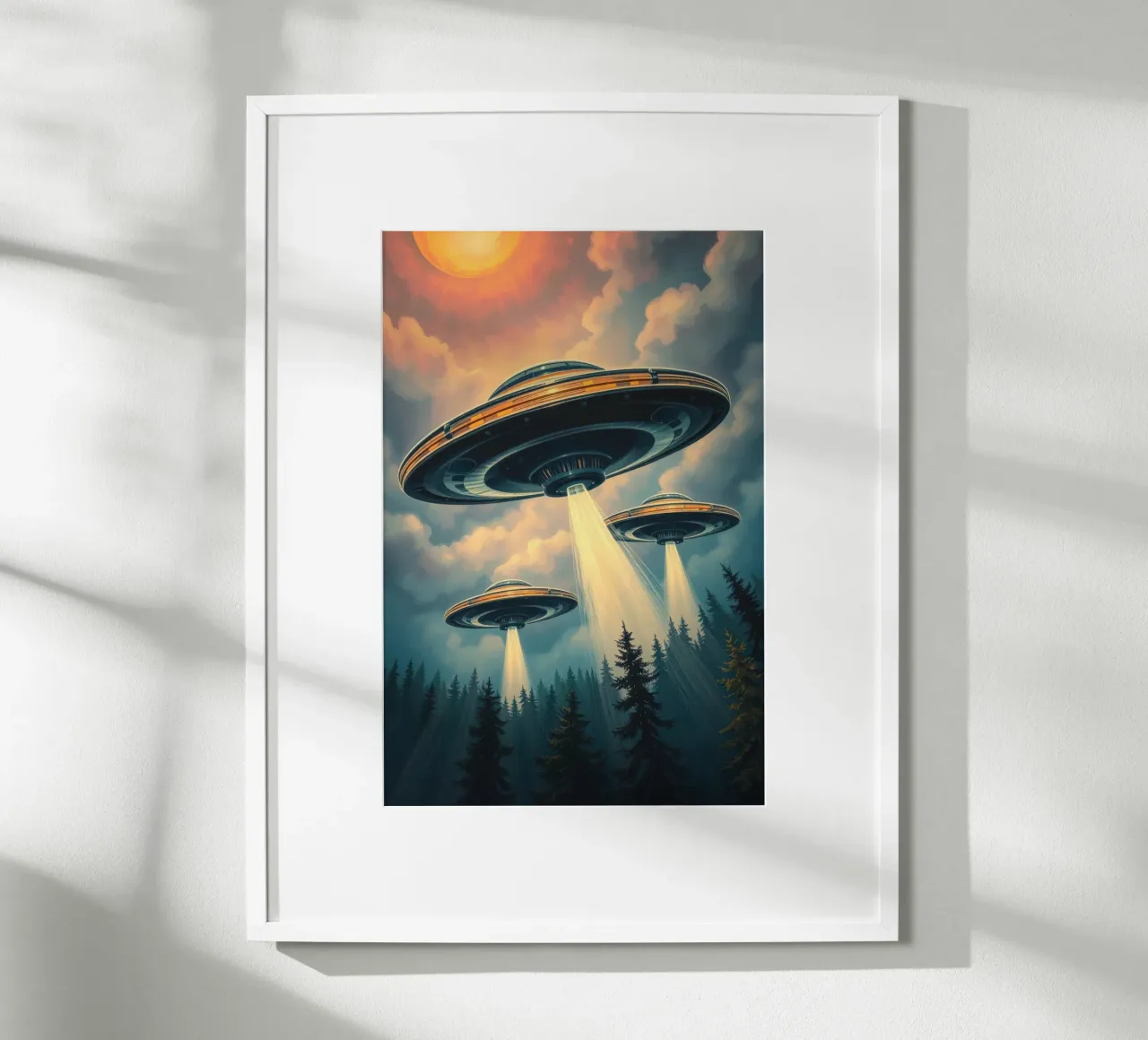 UFO poster da Not from this planet