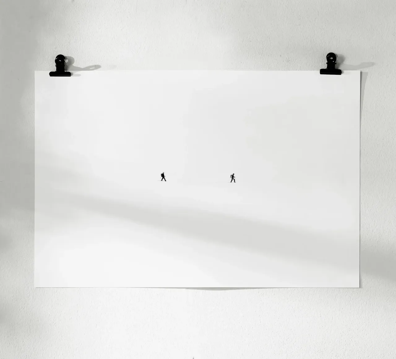 Nero minimale poster da PhotoVibe Decor