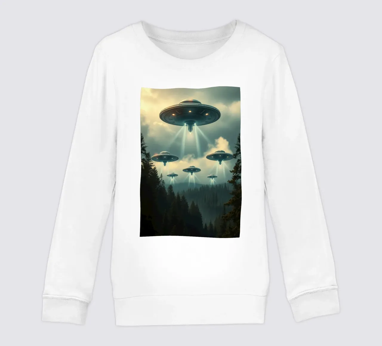UFO felpa bambino da Not from this planet