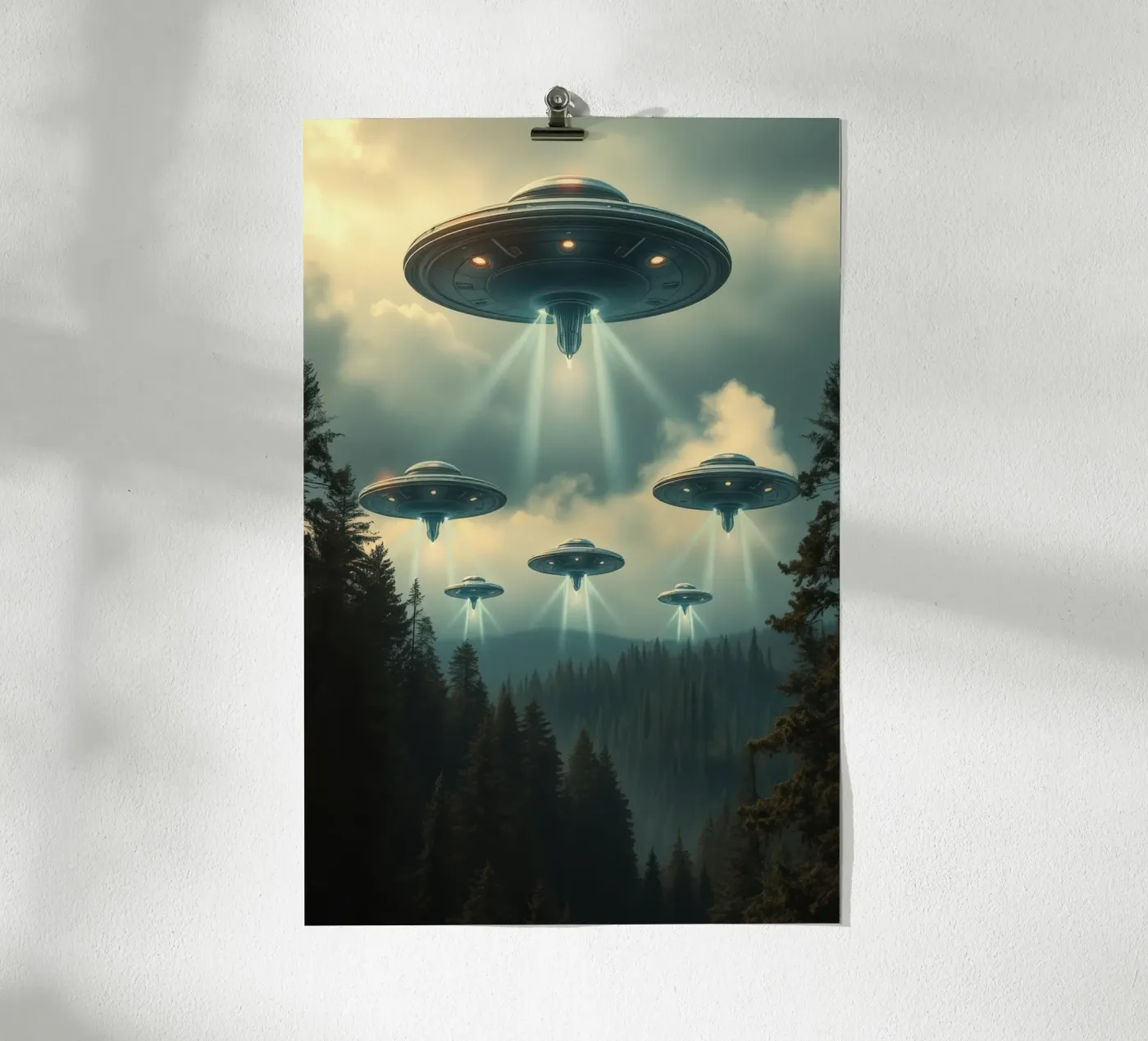 UFO poster da Not from this planet
