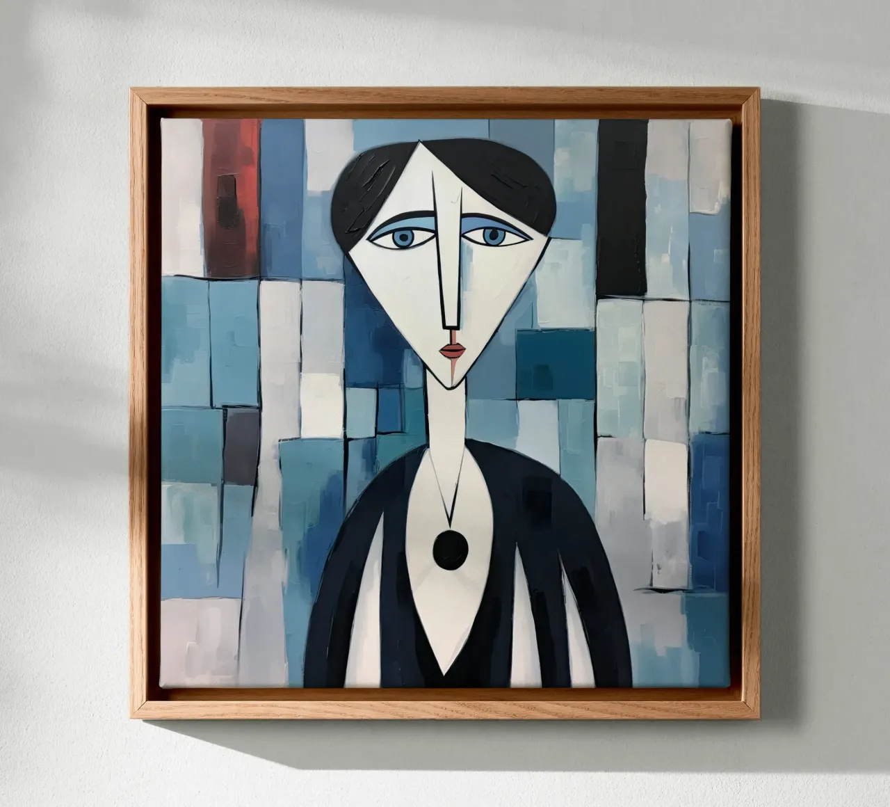 Muurkunst van Imagine canvas met Baklijst van Imagine