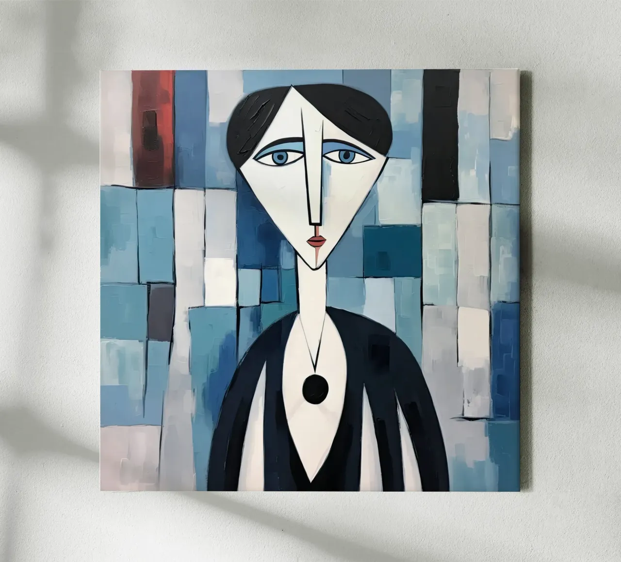 Muurkunst van Imagine canvas met Baklijst van Imagine