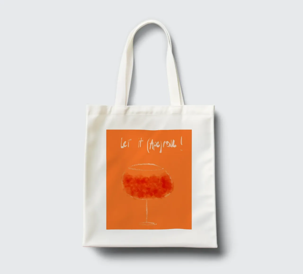 Let it (Ape)roll! borsa in juta da kind thoughts to paper