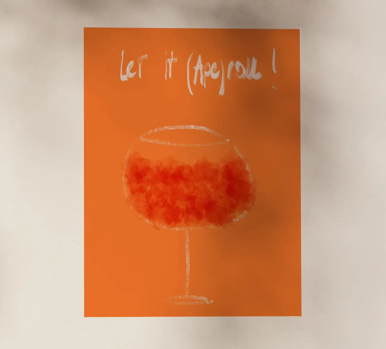 Let it (Ape)roll! pellicola backlit da kind thoughts to paper