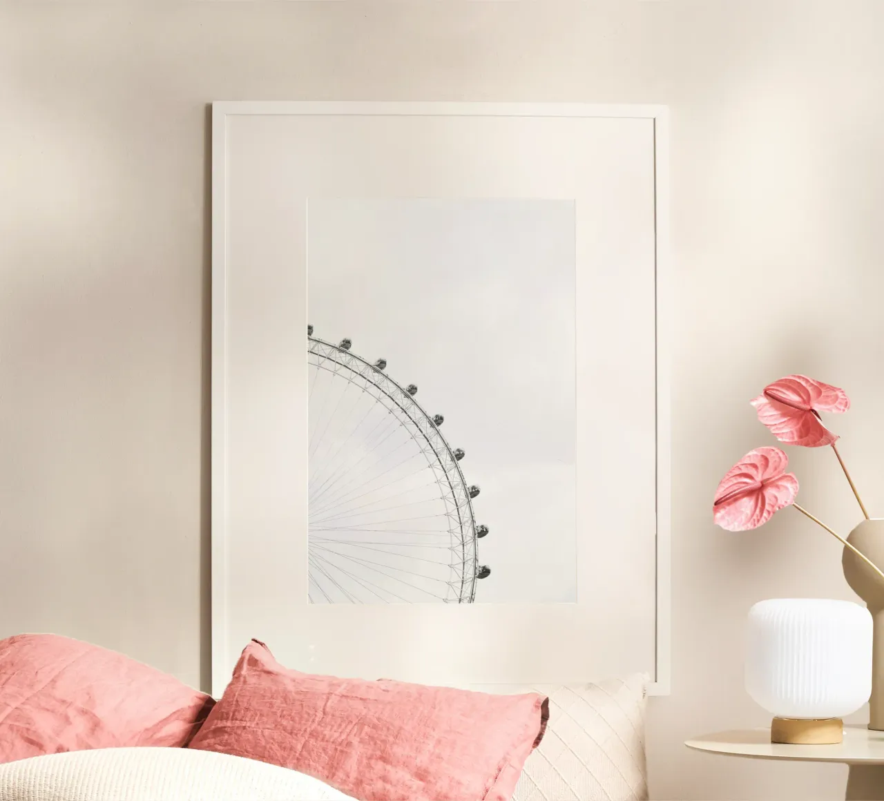 Nero minimale carta hahnemühle da PhotoVibe Decor