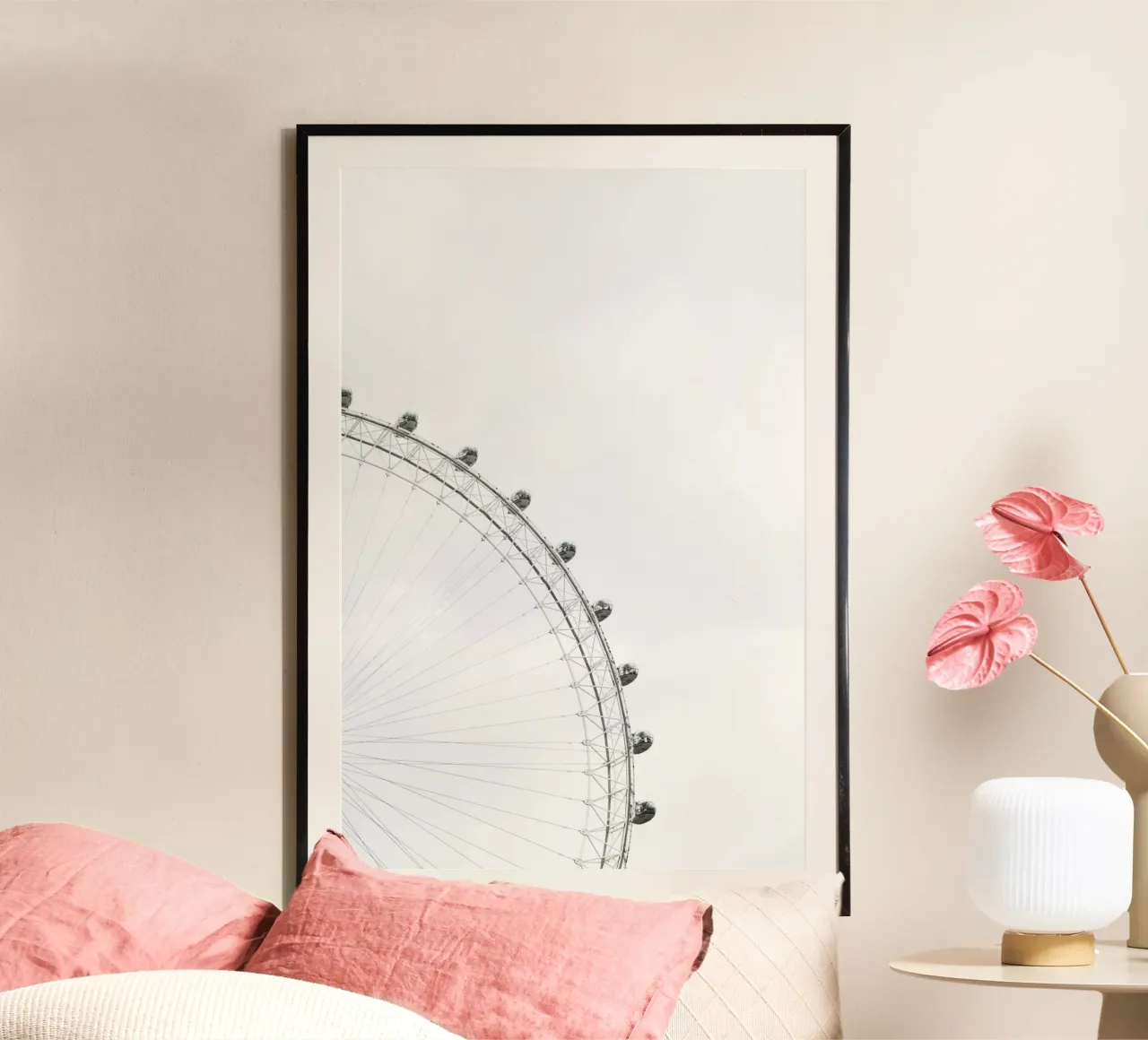 Nero minimale carta hahnemühle da PhotoVibe Decor
