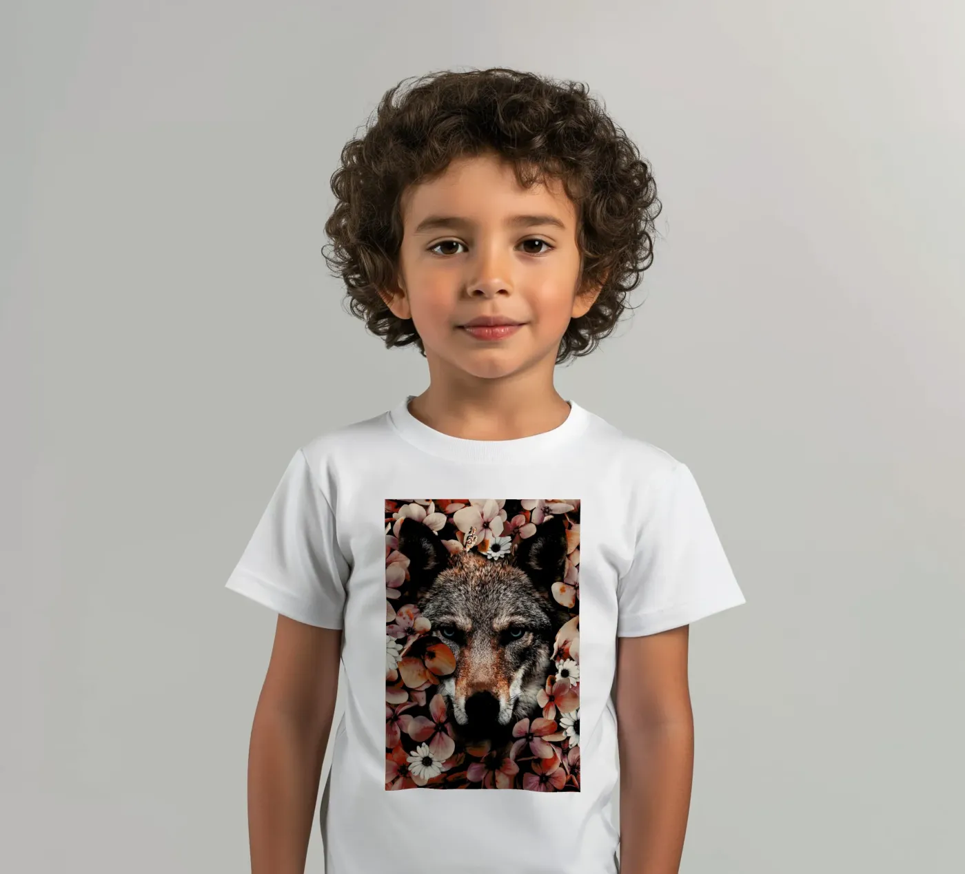 Wolf t-shirt bambini da Wouter Rikken