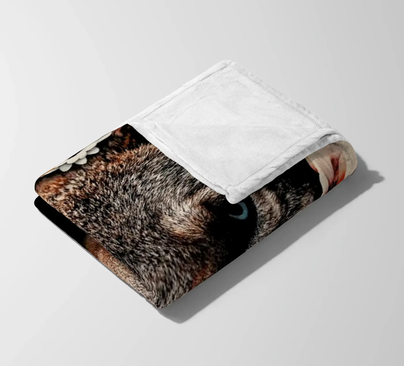 Wolf fleece blanket by Wouter Rikken