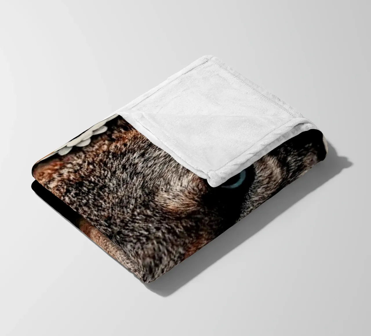 Wolf Fleecedecke von Wouter Rikken