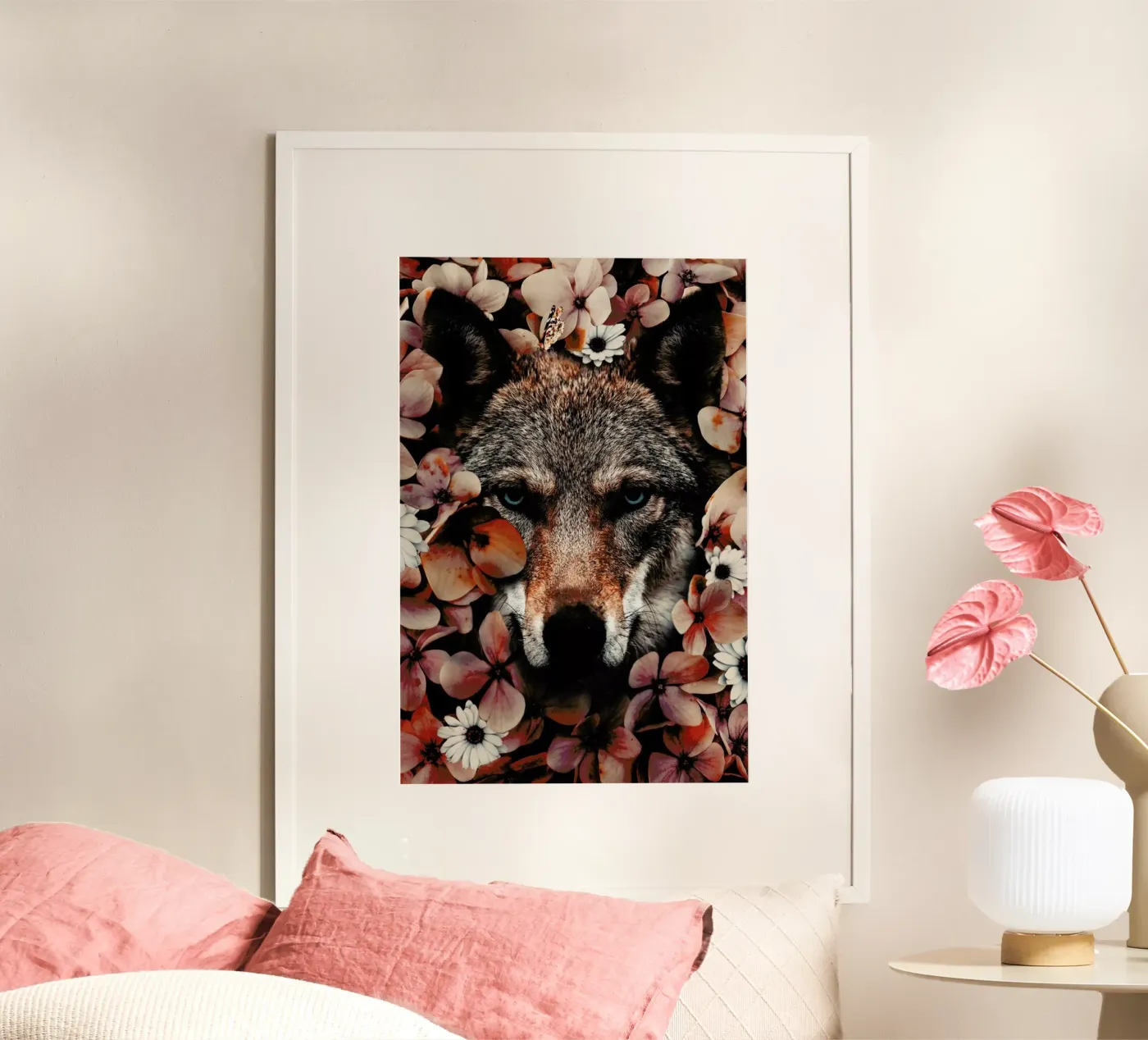 Wolf poster de Wouter Rikken