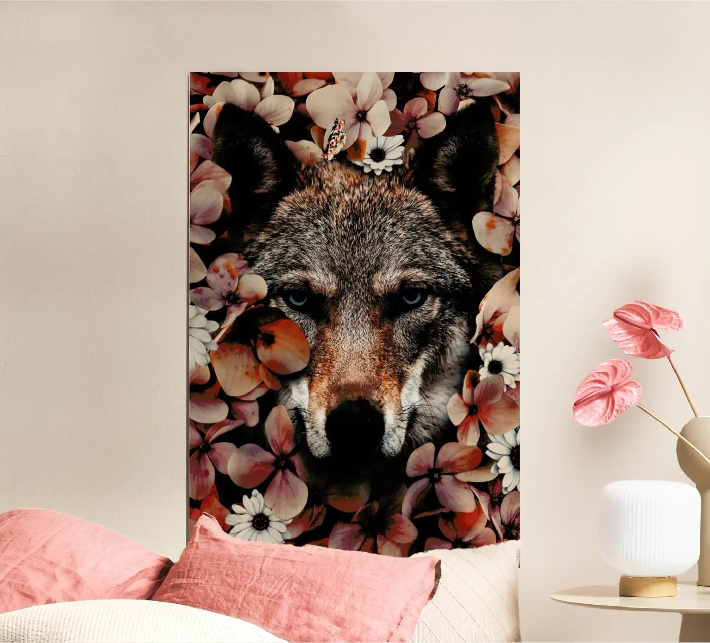Wolf poster de Wouter Rikken