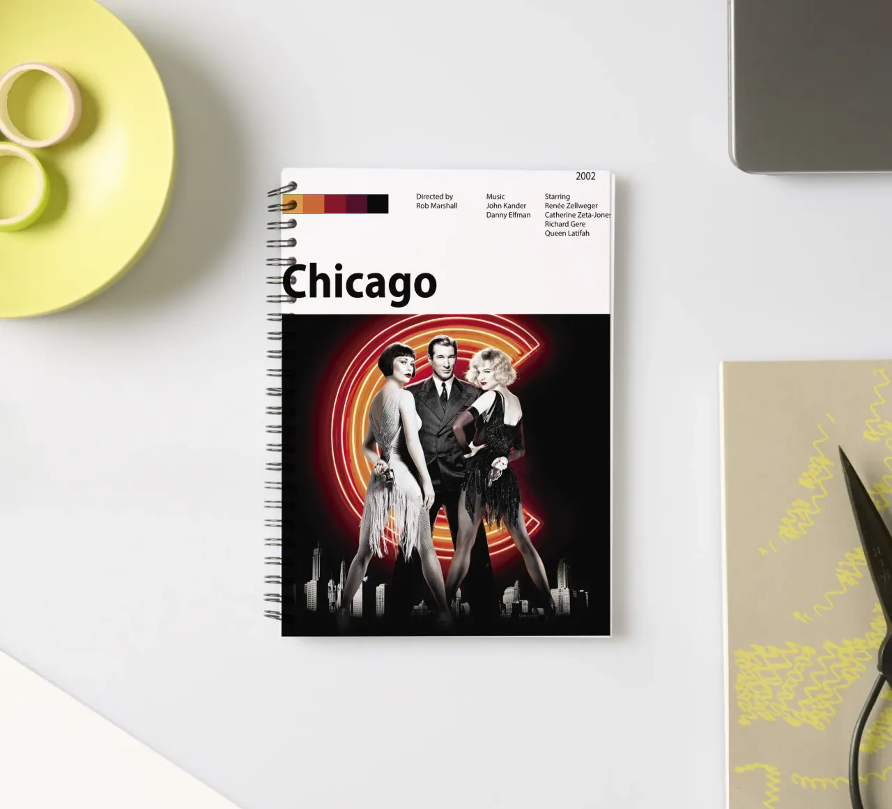 Chicago spiral notebook by 🎞 The Movie Wall