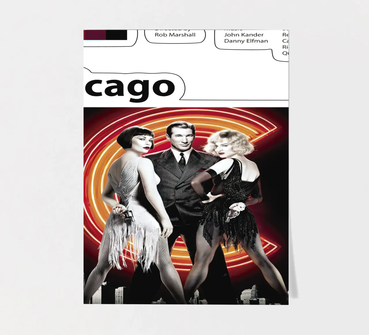 Chicago sticker sheet by 🎞 The Movie Wall