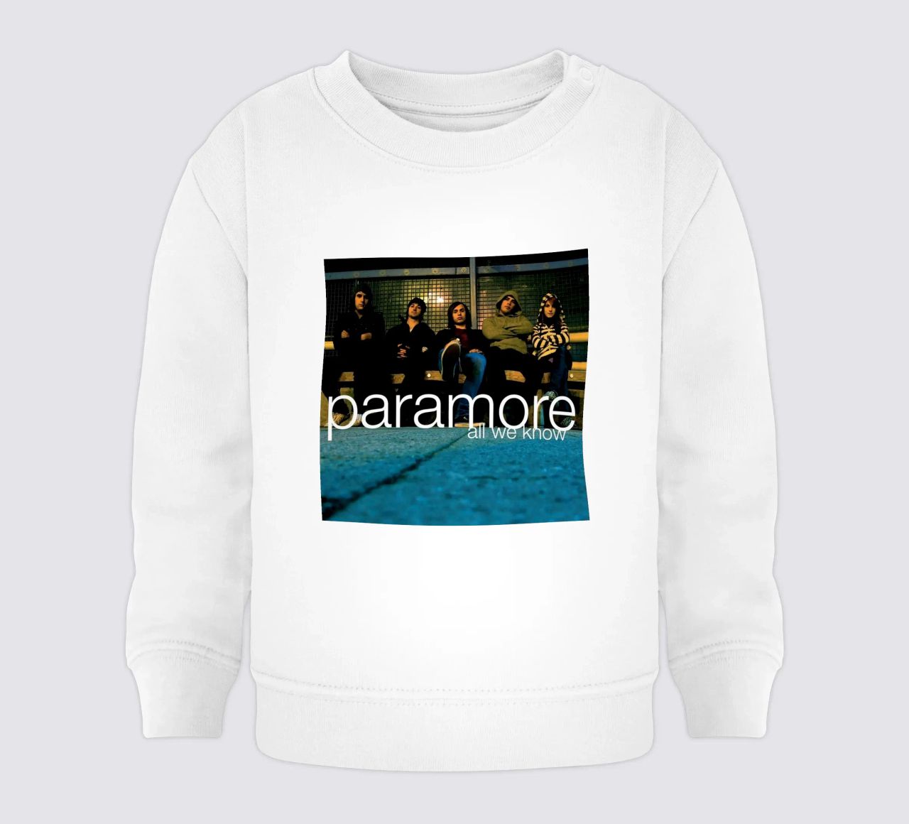 paramore All We Know felpa neonato da ariscepmex