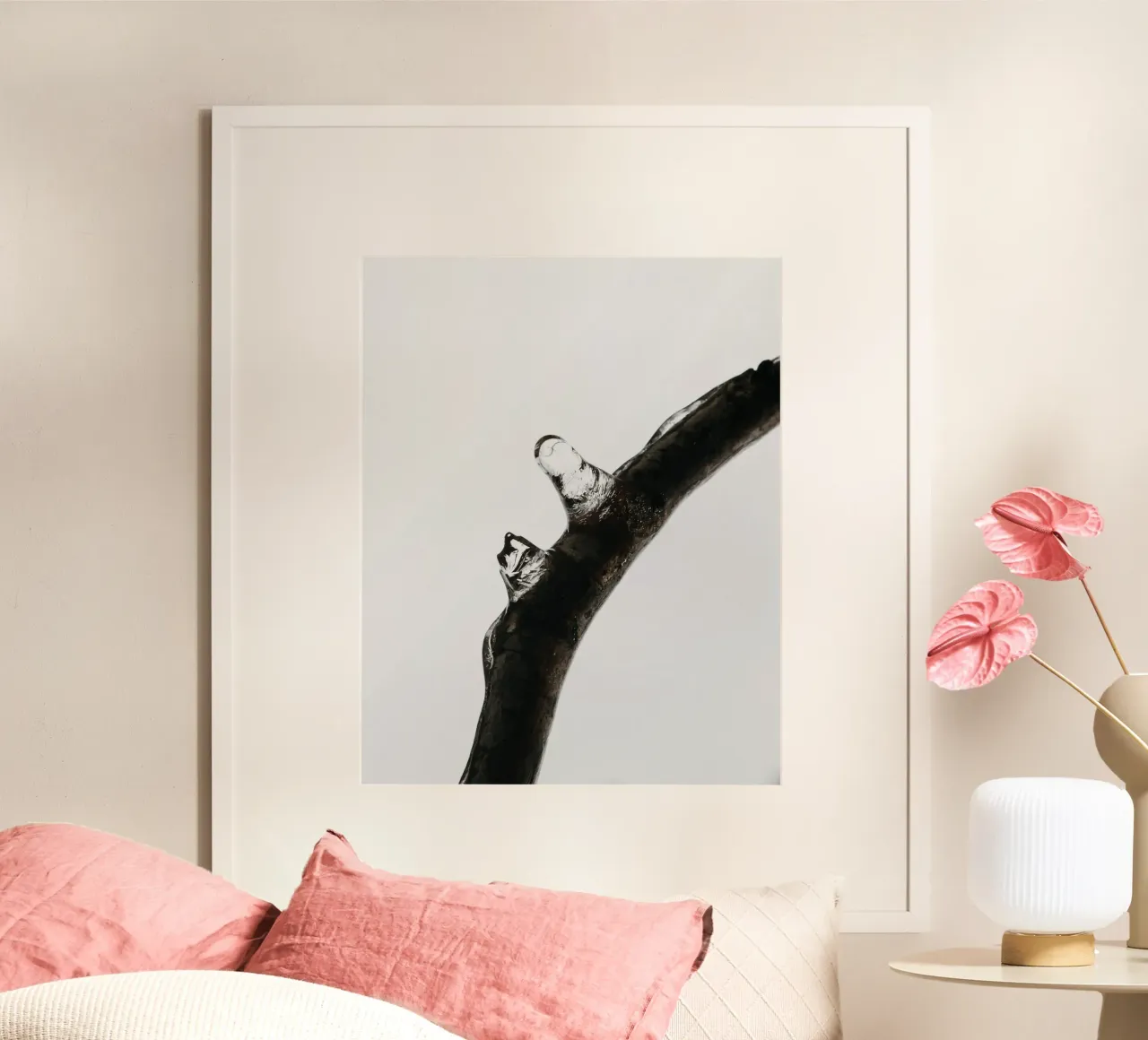 Nero minimale poster da PhotoVibe Decor