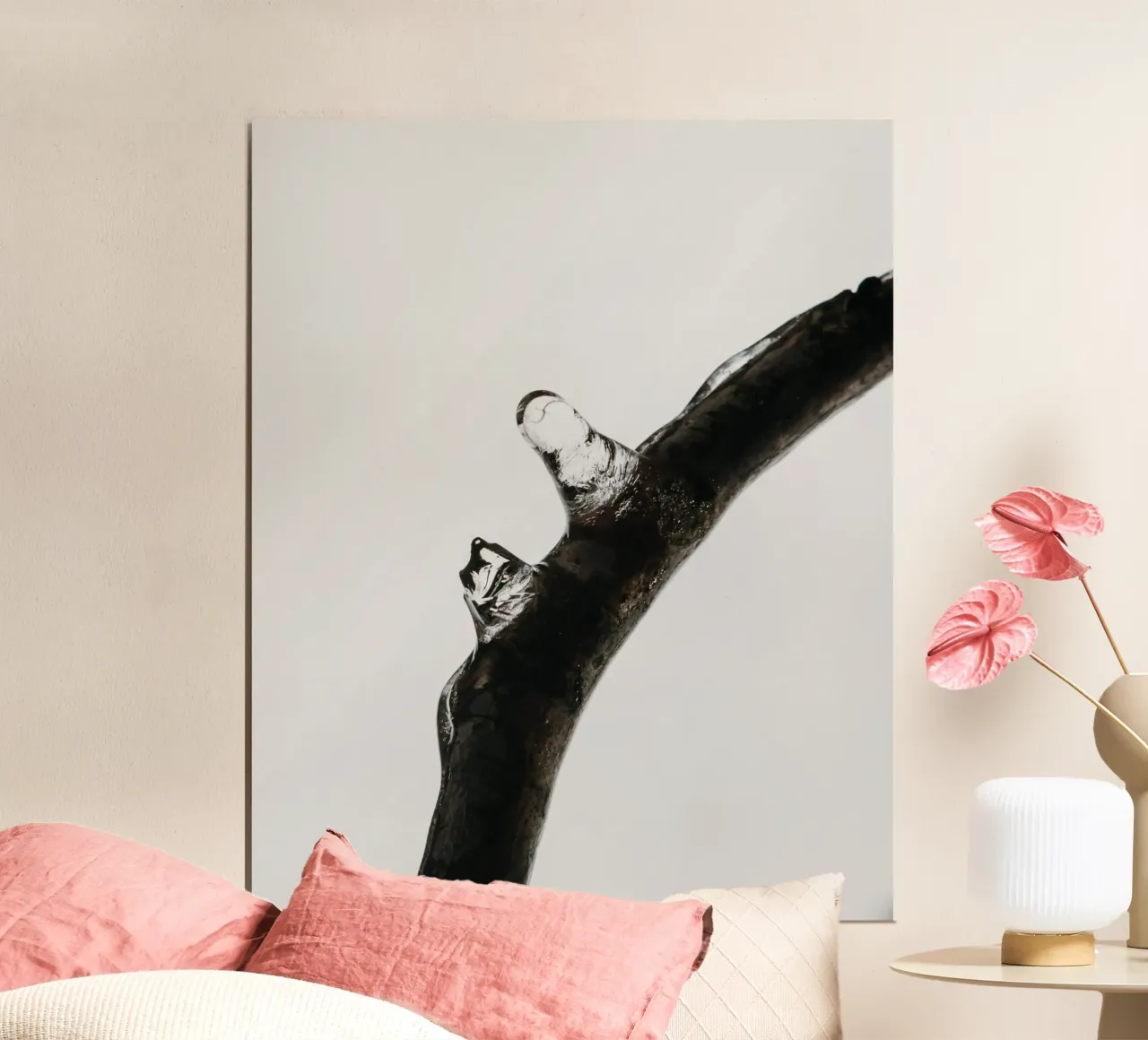 Nero minimale poster da PhotoVibe Decor