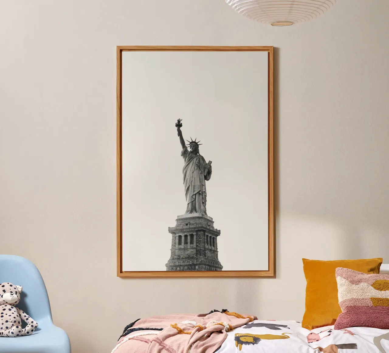 Nero minimale pannello forex da PhotoVibe Decor