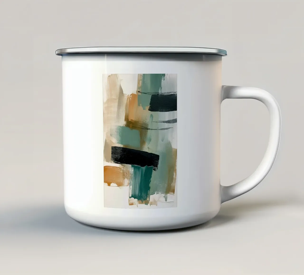 Arte da parete di Imagine tazza in smalto da Imagine