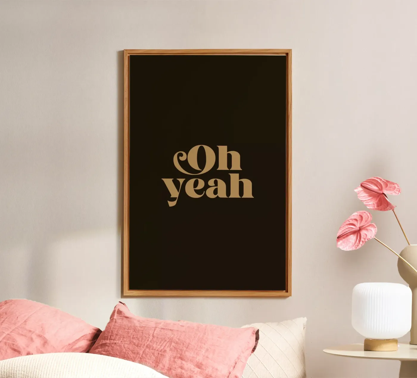 Oh Yeah Brown forex plate by Trabolt Design