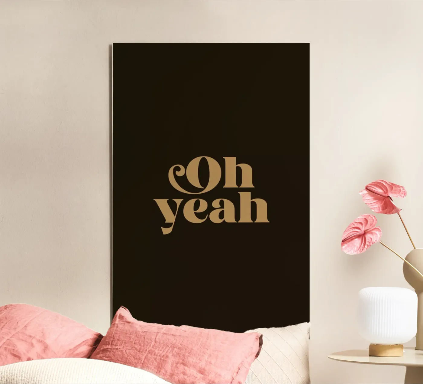 Oh Yeah Brown forex plate by Trabolt Design