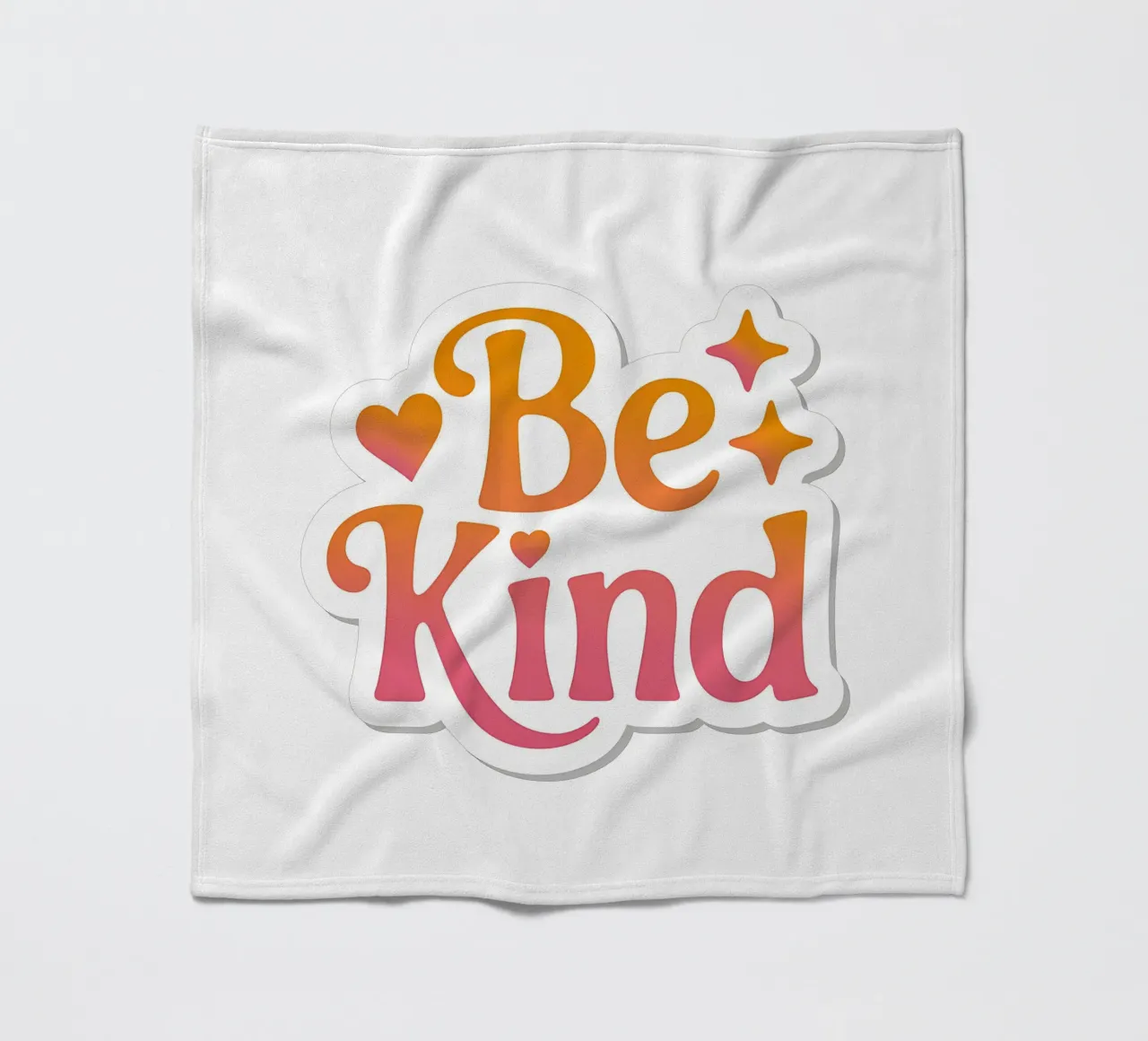 be kind fleece blanket by RB-Quotes