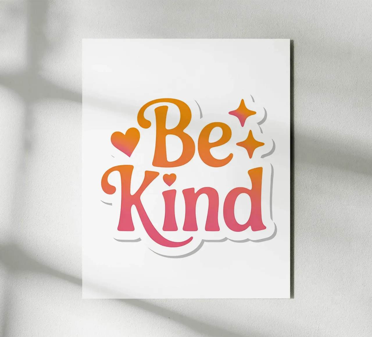 be kind alu-dibond by RB-Quotes