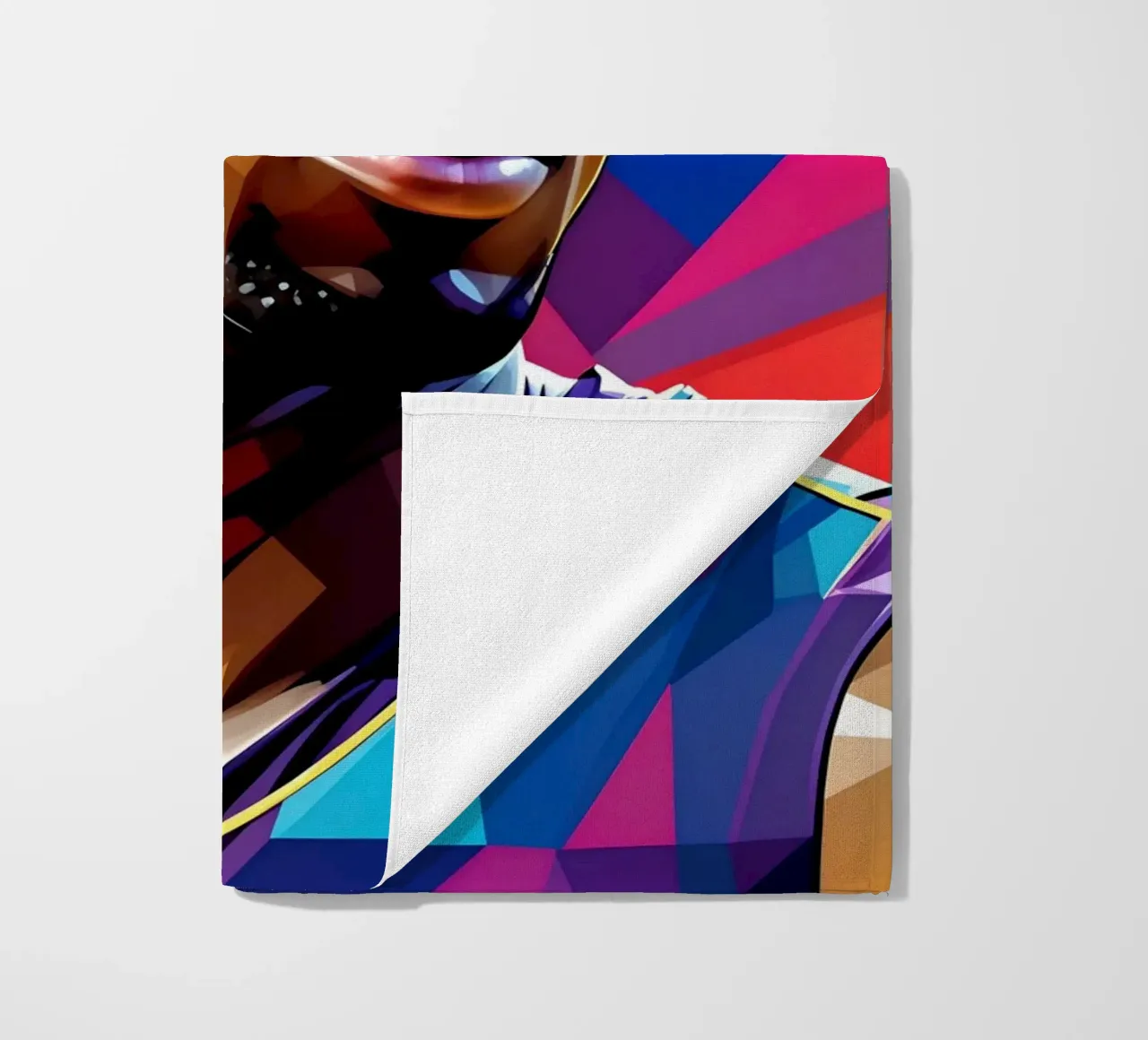 Ritratto pop art di Kobe Bryant telo mare da BONANZA